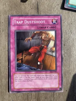 Yu-Gi-Oh! TCG Trap Dustshoot Pharaonic Guardian Unlimited Common Card LP - Image 1
