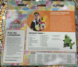 Pokemon Trading Card Game Honolulu 2024 World Champions Deck Crushing Thorn - Image 2