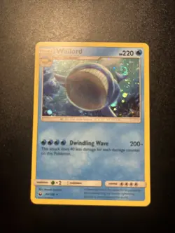 Wailord 40/168 Celestial Storm Cosmos Holo Rare Pokemon Card LP - Image 1