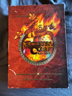 World of WarCraft TCG - WoW Card Game - Molten Core Raid Deck Box - CIB - Image 1