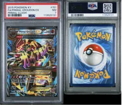 PSA 7 2015 Primal Groudon EX Primal Clash XY Full Art (Omega) #151/160 Pokemon - Image 3