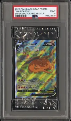 PSA 9 Charizard SWSH260 261 262 Cello Pack Ultra Premium Collection Pokemon UPC - Image 1