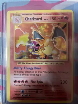 Pokemon 2016 Charizard Holo Card 11/108 Holographic - Image 1