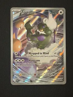 Pokemon Tornadus 210 Pokemon Center Stamped Black Star Promo NM - Image 1