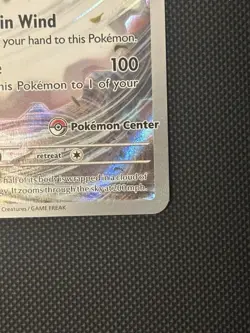 Pokemon Tornadus 210 Pokemon Center Stamped Black Star Promo NM - Image 2