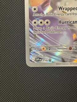Pokemon Tornadus 210 Pokemon Center Stamped Black Star Promo NM - Image 3