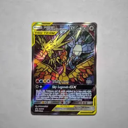 Moltres Zapdos Articuno GX Hidden Fates Pokemon Black Star Promo SM210 NM - Image 1