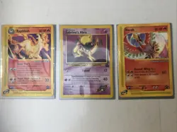 Pokemon Sabrina's Abra #19 Black Star Promo + Rapidash + Ho-oh - Image 1