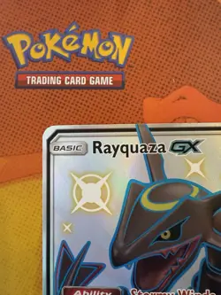 Pokemon Hidden Fates Promo Shiny Rayquaza GX 177a/168 JUMBO Holo NM/M - Image 5