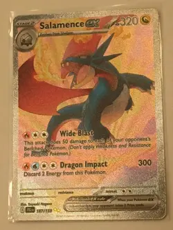 Salamence EX 187/159 SIR - Journey Together - Pokemon - Near Mint/M - Fast Ship - Image 1