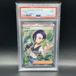 Perrin # 209/167 UR | Pokemon TCG - 2024 Twilight Masquerade | PSA 9 MINT - Image 3