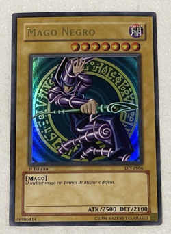 Yugioh Dark Magician SDY-006 DIY-P006 Ultra Rare 1st Edition Portuguese MP - Image 1
