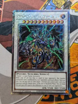 Psychic End Punisher RA02-EN032 Platinum Secret Rare 1st Edition YuGiOh TCG NM - Image 1