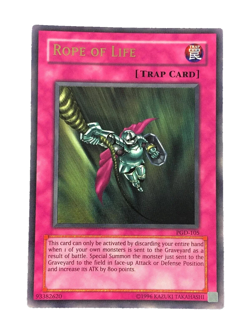 YUGIOH ROPE OF LIFE PGD-105 ULTRA LIGHT PLAY - Image 1