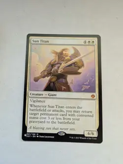 MTG Sun Titan Archenemy: Nicol Bolas 21/106 Regular Mythic NM - Image 1
