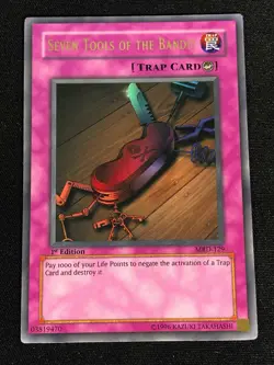 Yugioh Seven Tools of the Bandit MRD-129 1ST ULTRA (LP) - Image 1
