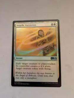 FOIL MTG NM Angelic Ascension Core Set 2021 Regular - Image 1