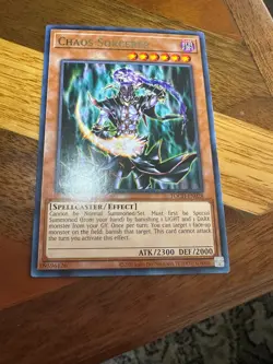 Chaos Sorcerer TOCH-EN028 Unlimited Edition Rare NM + BONUS - Image 1