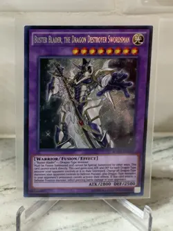 Buster Blader, the Dragon Destroyer Swordsman BOSH-EN045 Unlimited NM Secret - Image 1