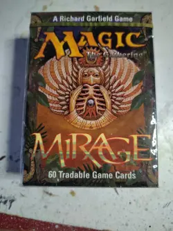 MTG Mirage Starter Deck 1996 Magic The Gathering Factory Sealed Mint 60 Cards - Image 1