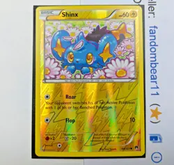 Shinx - REVERSE HOLO card - 44/122 XY BREAKpoint 2016 Pokemon TCG - Image 1