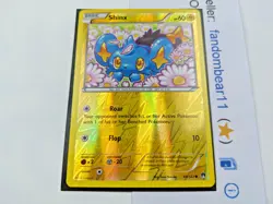 Shinx - REVERSE HOLO card - 44/122 XY BREAKpoint 2016 Pokemon TCG - Image 2