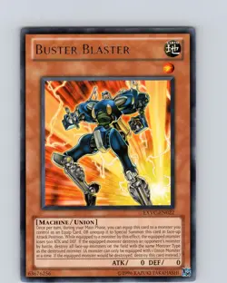 Yu-Gi-Oh TCG Buster Blaster EXVC-EN022 Unlimited Regular Rare Card NM - Image 1