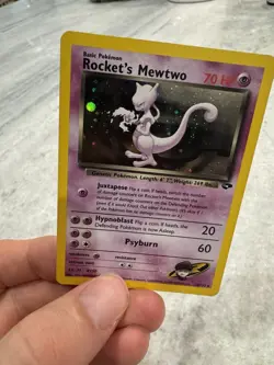 Pokemon TCG Rockets Mewtwo Gym Challenge Holo Card 14/132 - Image 3