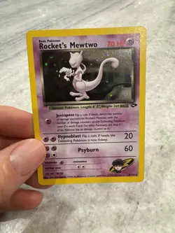 Pokemon TCG Rockets Mewtwo Gym Challenge Holo Card 14/132 - Image 5