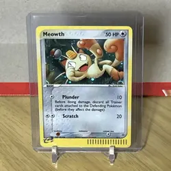 Meowth 013 Holo Black Star Promo Pokemon TCG Card - Image 1