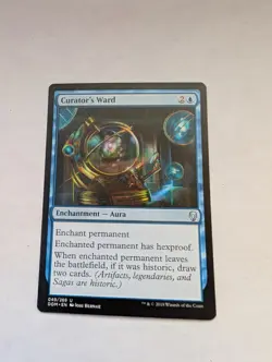 Curator's Ward Dominaria Regular MTG NM - Image 1