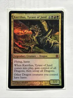 Karrthus, Tyrant of Jund -Foil Near Mint MTG - Image 3