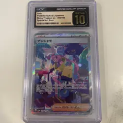 CGC 10 PRISTINE Iono 350/190 SPECIAL ART RARE HOLO Japanese Pokemon Card 001 - Image 1