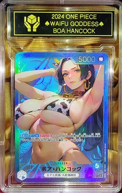 BOA HANCOCK One Piece Anime Waifu Bikini Goddess CUSTOM CARD NM - Image 2