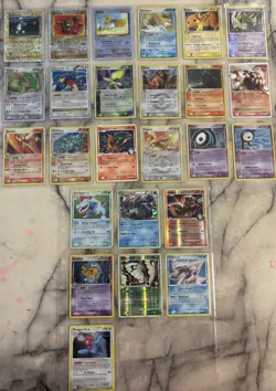 lot of 25 pokemon vintage cards from 2002-2010. Please See description & pics - Image 1