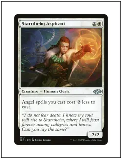 1x Starnheim Aspirant, Jumpstart 2022, Magic MTG NM - Image 1