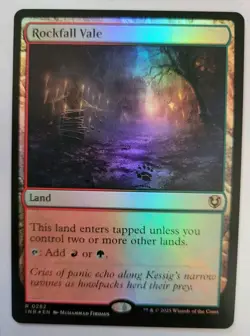 MTG - Innistrad Remastered: Rockwall Vale (0282) - Rare Foil - Near Mint - Image 1