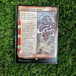 There and Back Again MTG LTR Tales of Middle-Earth R 0151 NM Unplayed - Image 1