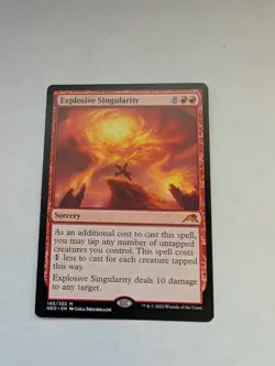 Explosive Singularity Kamigawa: Neon Dynasty Regular MTG NM - Image 1