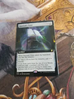 Sarevok's Tome Extended Art MTG Commander Legends: BFBG - Pack Fresh - - Image 1