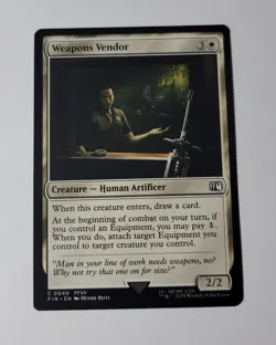 Weapons Vendor Final Fantasy Regular - Image 1