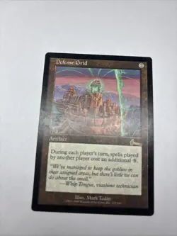 MTG Defense Grid- Urza’s Legacy- Rare- LP - Image 3