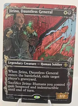 Jirina, Dauntless General (Showcase) MTG March of the Machine The Aftermath Foil - Image 1