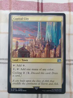 Magic: The Gathering - Final Fantasy #274 Capital City MINT PACK FRESH - Image 1