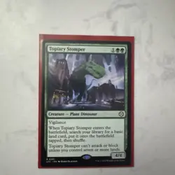 Topiary Stomper Commander: the Lost Caverns of Ixalan Regular - Image 1