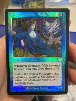 Mtg Mercadian Masques foil Saprazzan Heir Beauty! - Image 1