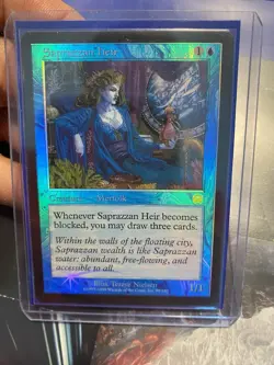 Mtg Mercadian Masques foil Saprazzan Heir Beauty! - Image 2
