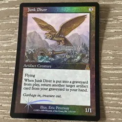 Junk Diver Urza's Destiny #132 FOIL NM Magic: The Gathering Free Ship - Image 1