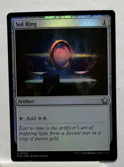 1x Sol Ring Foil - Magic the Gathering NM MTG - Image 1