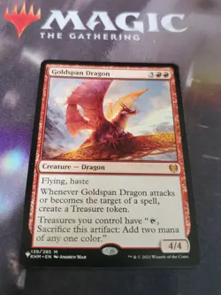 Mtg. Goldspan Dragon. The List Reprints. Pack Fresh - Image 1